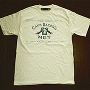 【Cafe Racer's MET】S/S T-SHIRTS (Front Print)