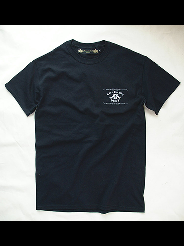 【Cafe Racer's MET】S/S T-SHIRTS (Back Print)