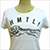 【Bonney&Bills design works】×【HAMATOLA!】Jumping HAMATOLA! WHITE SABRE TIGER S/S T-SHIRTS for Lady's